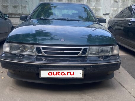 1996 Saab 9000 I Рестайлинг, зелёный, 680000 рублей, вид 3