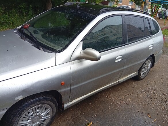 2002 Kia Rio I, серебристый, 95000 рублей - вид 15