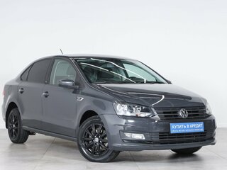 2016 Volkswagen Polo V Рестайлинг, серый, 1199000 рублей, вид 1