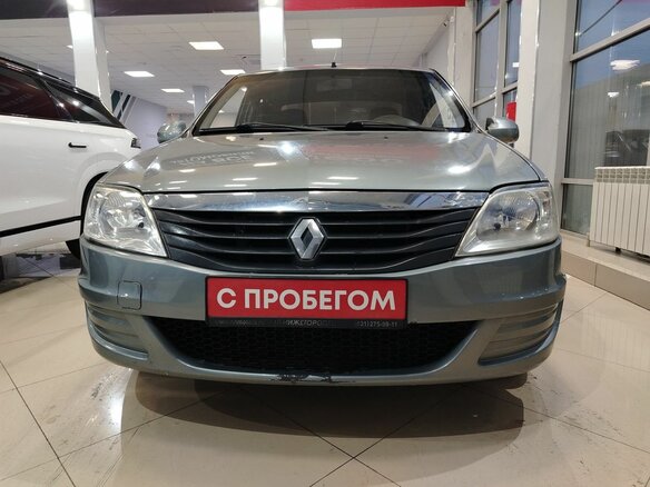 2011 Renault Logan I Рестайлинг, синий, 309000 рублей - вид 2