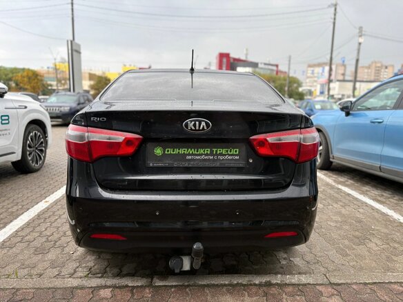 2014 Kia Rio III, чёрный, 585000 рублей - вид 6