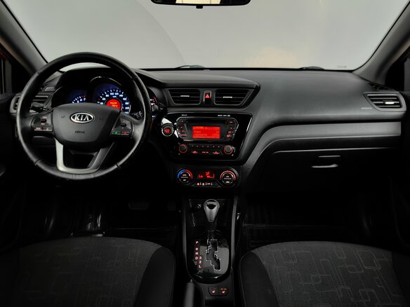 2012 Kia Rio 4-speed III, красный, 808000 рублей - вид 11