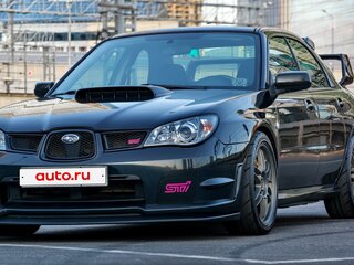2006 Subaru Impreza WRX STi II Рестайлинг 2, чёрный, 2400000 рублей, вид 2