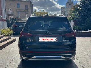 2021 Hyundai Santa Fe IV Рестайлинг, чёрный, 3200000 рублей, вид 4
