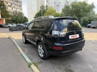2007 Mitsubishi Outlander II, чёрный, 870000 рублей, вид 3