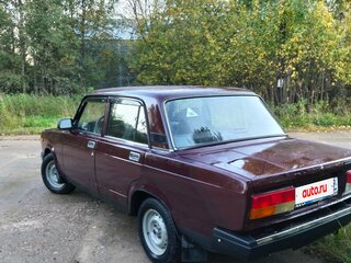 2008 Lada (ВАЗ) 2107, пурпурный, 159000 рублей, вид 2