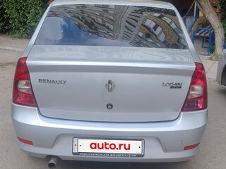 2013 Renault Logan I Рестайлинг, серый, 455000 рублей, вид 4