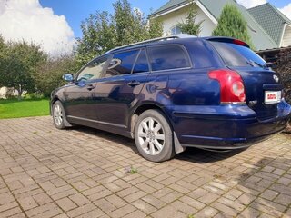 2007 Toyota Avensis II Рестайлинг, синий, 650000 рублей, вид 2