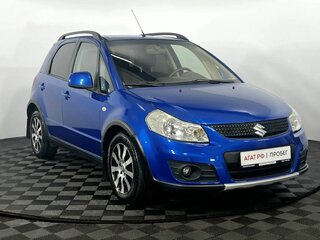 2011 Suzuki SX4 I (Classic) Рестайлинг, синий, 970000 рублей, вид 4