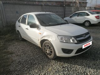 2015 Lada (ВАЗ) Granta I, белый, 195000 рублей, вид 3