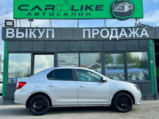 2016 Renault Logan II, серебристый, 675000 рублей, вид 4