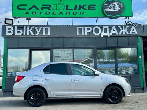2016 Renault Logan II, серебристый, 675000 рублей - вид 3