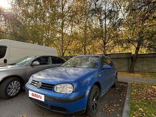 1998 Volkswagen Golf IV, синий, 185000 рублей, вид 5
