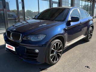 2012 BMW X6 30d I (E71) Рестайлинг, синий, 1670000 рублей, вид 1