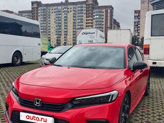2021 Honda Civic XI, красный, 2350000 рублей, вид 2