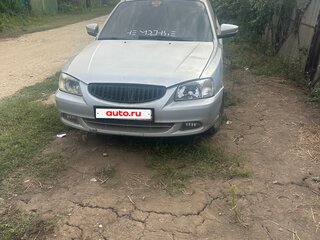 2005 Hyundai Accent ТагАЗ II, серебристый, 96000 рублей, вид 3