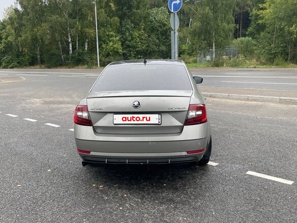 2018 Skoda Octavia III (A7) Рестайлинг, бежевый, 1600000 рублей - вид 5