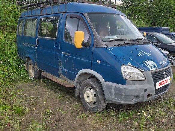 2004 ГАЗ ГАЗель (3221), синий, 130000 рублей - вид 3