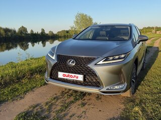 2021 Lexus RX 300 IV Рестайлинг, серый, 6200000 рублей, вид 4