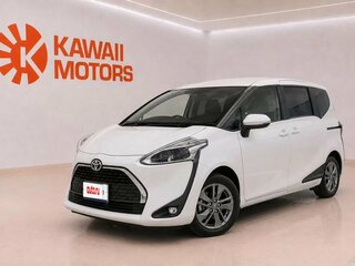 2019 Toyota Sienta II Рестайлинг, белый, 1070000 рублей, вид 1