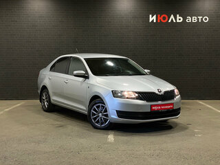 2016 Skoda Rapid I, серебристый, 1300000 рублей, вид 3