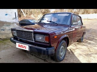 2010 Lada (ВАЗ) 2107, пурпурный, 255000 рублей, вид 4