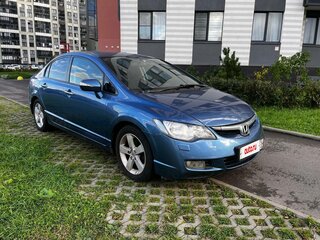 2008 Honda Civic VIII Рестайлинг, синий, 525000 рублей, вид 1