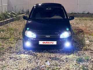 2009 Lada (ВАЗ) Kalina I, синий, 125000 рублей, вид 2