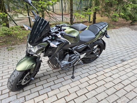 2018 Kawasaki Z 650, зелёный, 600000 рублей, вид 2