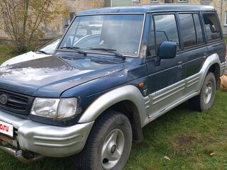 1998 Hyundai Galloper II, синий, 235000 рублей, вид 2