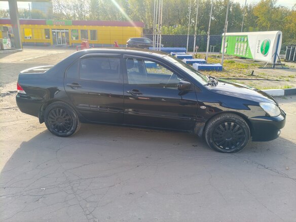 2006 Mitsubishi Lancer IX Рестайлинг, чёрный, 495000 рублей - вид 5
