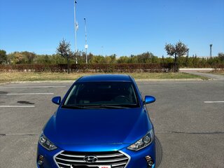 2016 Hyundai Elantra VI (AD), синий, 1320000 рублей, вид 4