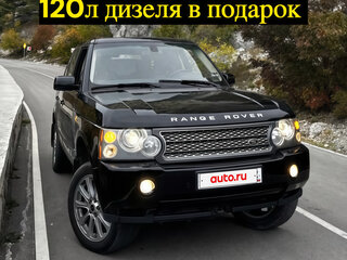 2008 Land Rover Range Rover III Рестайлинг, чёрный, 1000000 рублей, вид 1