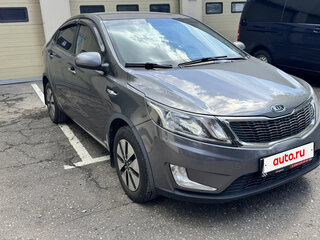 2012 Kia Rio 4-speed III, серый, 770000 рублей, вид 1