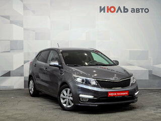 2016 Kia Rio III Рестайлинг, серый, 1275000 рублей, вид 3