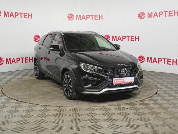 2024 Lada (ВАЗ) Vesta SW Cross I Рестайлинг (NG), чёрный, 1424000 рублей - вид 3