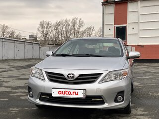 2012 Toyota Corolla X (E140, E150) Рестайлинг, серебристый, 1225000 рублей, вид 2