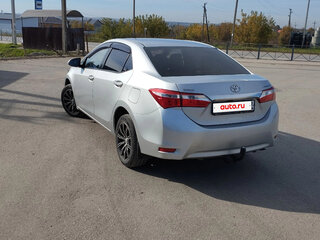 2014 Toyota Corolla XI (E160, E170, E180), серебристый, 1245000 рублей, вид 4