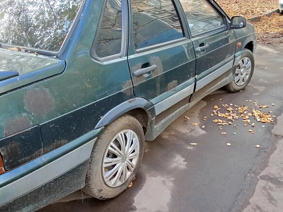 2004 Lada (ВАЗ) 2115, зелёный, 40000 рублей - вид 3