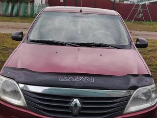 2011 Renault Logan I Рестайлинг, красный, 390000 рублей, вид 1