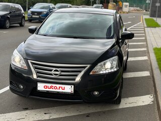 2015 Nissan Sentra VII (B17), чёрный, 1420000 рублей, вид 2