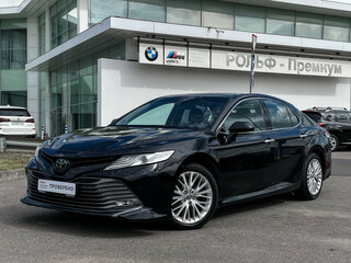 2018 Toyota Camry VIII (XV70), чёрный, 2599000 рублей, вид 1