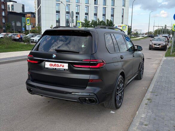 2023 BMW X7 40i I (G07) Рестайлинг, чёрный - вид 8