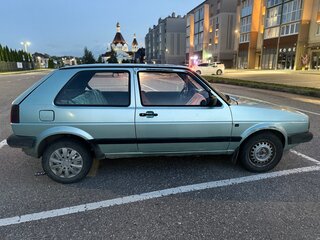 1991 Volkswagen Golf II, голубой, 75000 рублей, вид 4