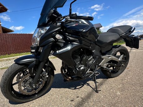 2013 Kawasaki ER-6N, чёрный, 490000 рублей, вид 2