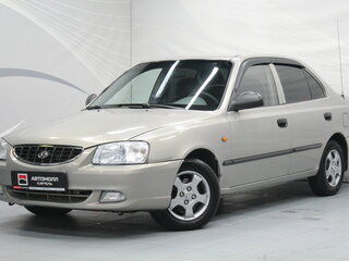 2008 Hyundai Accent ТагАЗ II, бежевый, 329000 рублей, вид 1