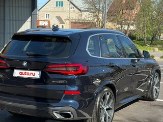 2021 BMW X5 40i IV (G05/G18), синий, 9200000 рублей, вид 3