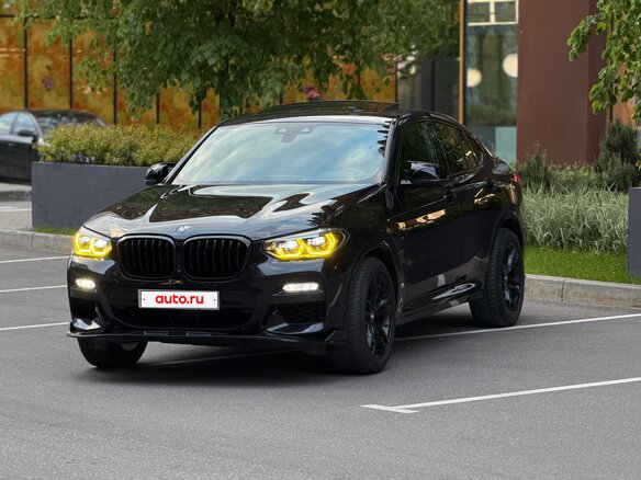 2019 BMW X4 20i II (G02), синий, 4000000 рублей - вид 13