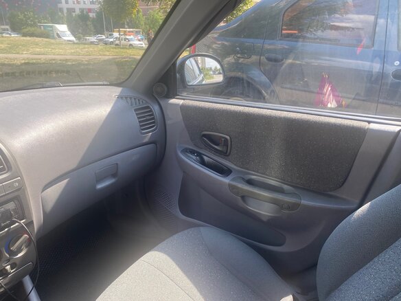 2007 Hyundai Accent ТагАЗ II, синий, 470000 рублей - вид 8