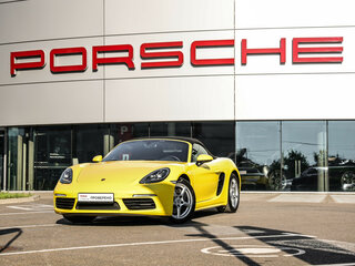 2020 Porsche Boxster IV 718 (982), жёлтый, 8722989 рублей, вид 1